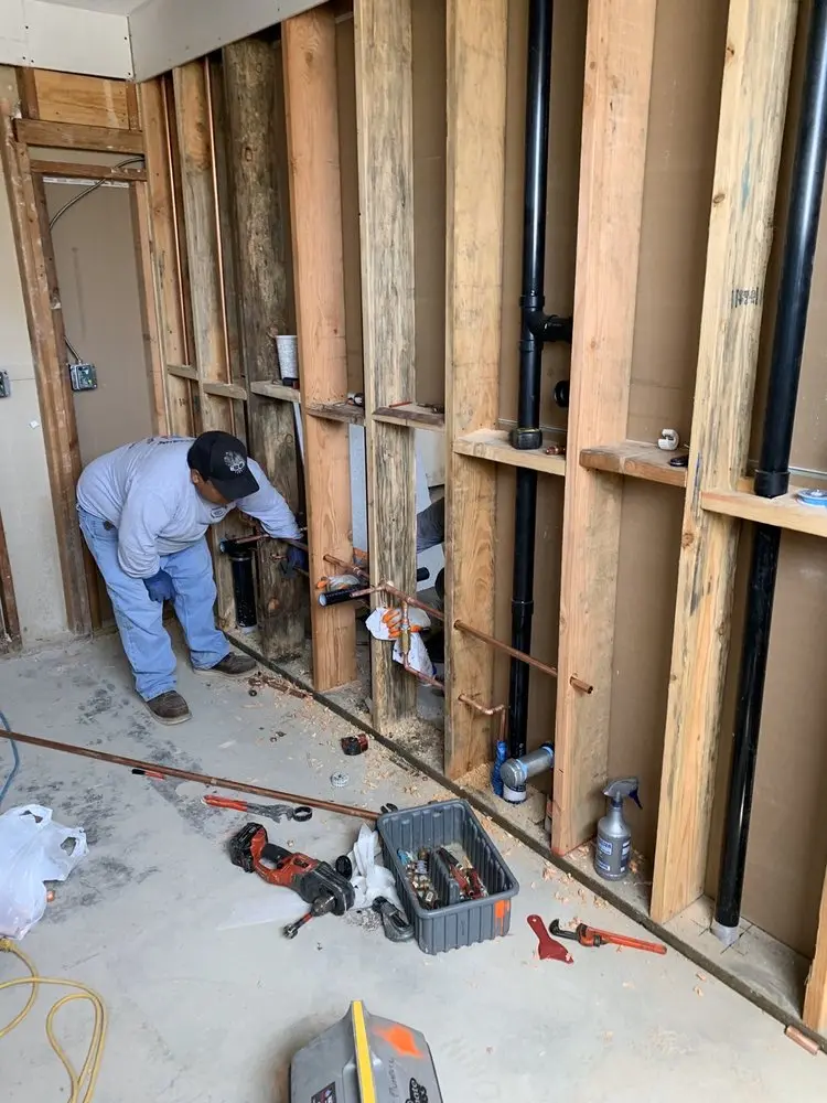 Commercial rough-in plumbing for Water Heater Replacement in Tremont City
